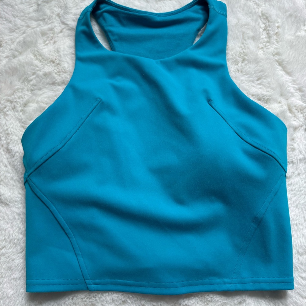 lululemon athletica Teal Crop Top